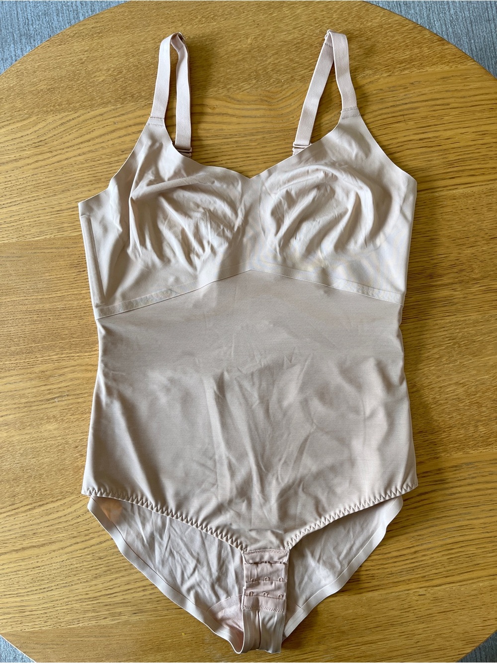 Honeylove Sand Cami Bodysuit with Adjustable Straps and free Laundry Bag